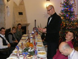 Wigilijne spotkania w Domu Pomocy w Podzamku